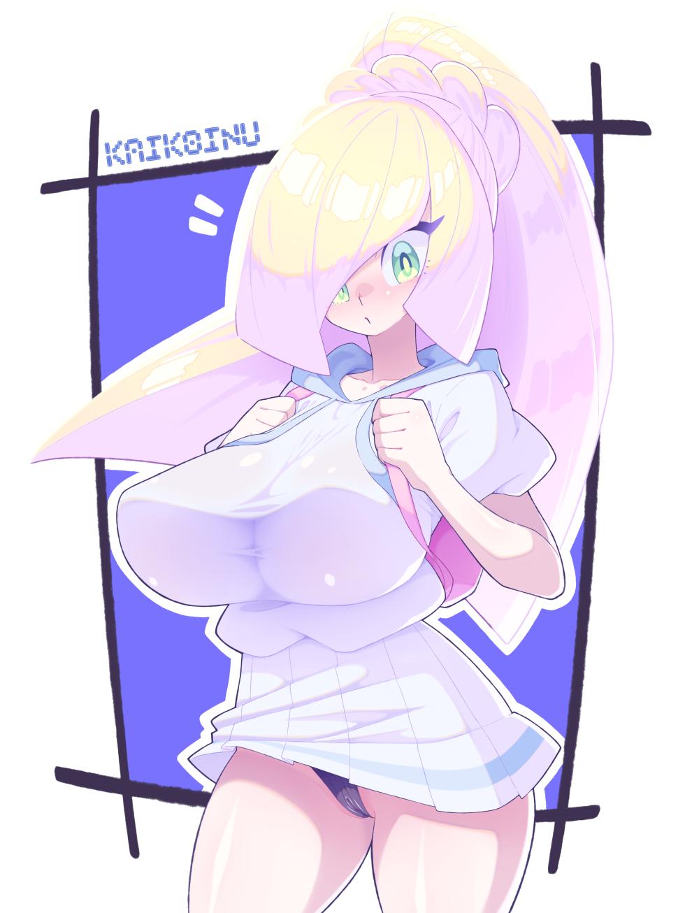 [kaikoinu] PokeGirls EX - Lillie...? (Really it's Lusamine) (Pokemon) - Page 1