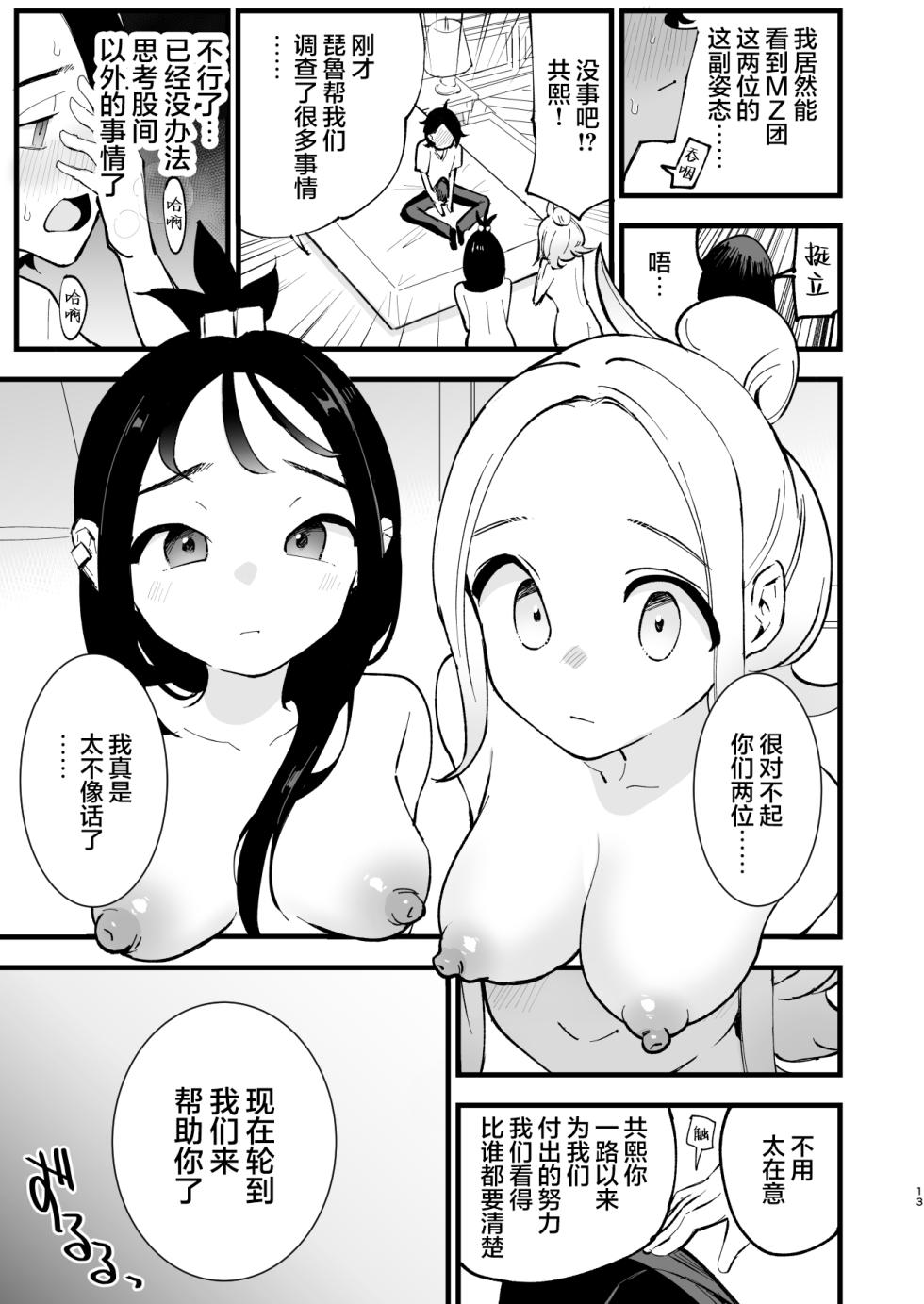 [Shironegiya (miya9)] Mega Ecchi Royale | 超级进化瑟瑟大作战 (Pokémon LEGENDS Z-A) [Chinese] [白杨汉化组] [Digital] - Page 13