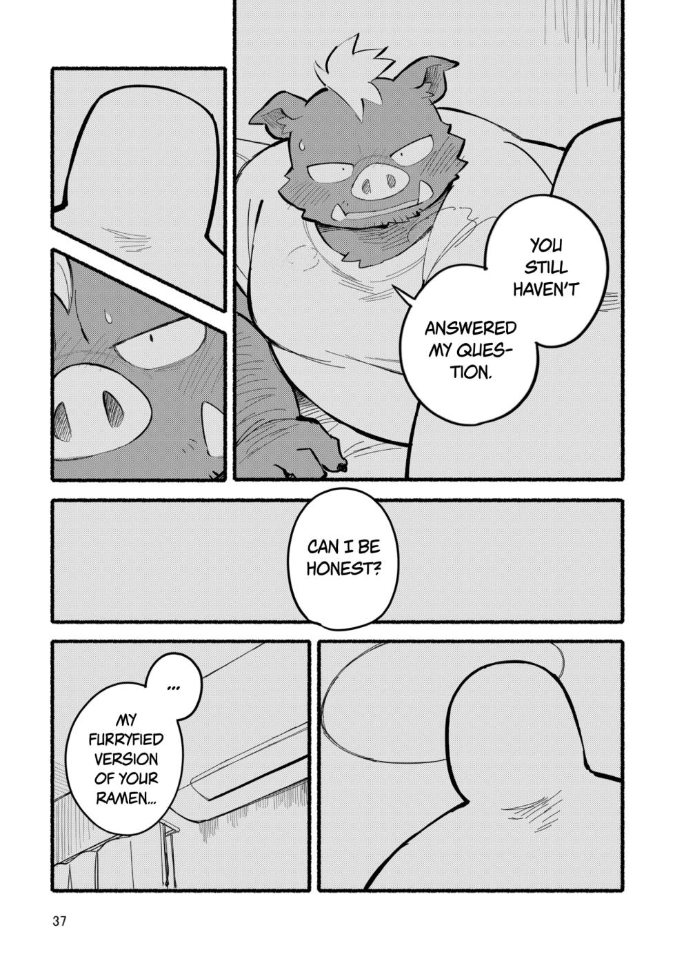 [Goroujirou (Kinoshita Jiroh)] Yamaoka-san's Ramen - One More Bowl! [English][Digital] - Page 37