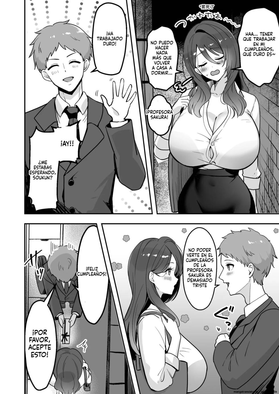 [mitty] Es una chica y le gustan los hombres más fuertes que los otaku - Page 5