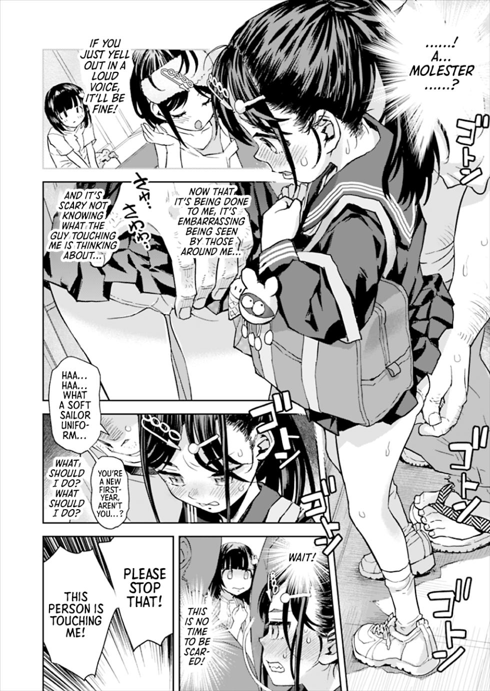 [Tetchan Hato (Minasuki Popuri)] Chikan wa Yurusanai!! | Molestation is Unforgivable! [English] [Morally Bankrupt Wizard Translations] [Digital] - Page 7