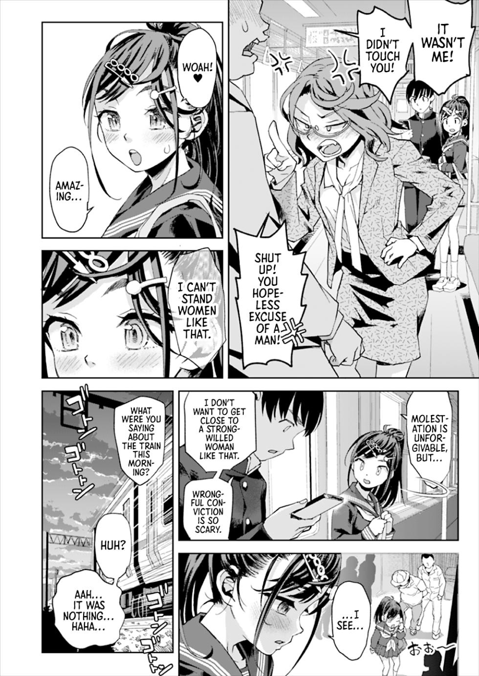 [Tetchan Hato (Minasuki Popuri)] Chikan wa Yurusanai!! | Molestation is Unforgivable! [English] [Morally Bankrupt Wizard Translations] [Digital] - Page 11