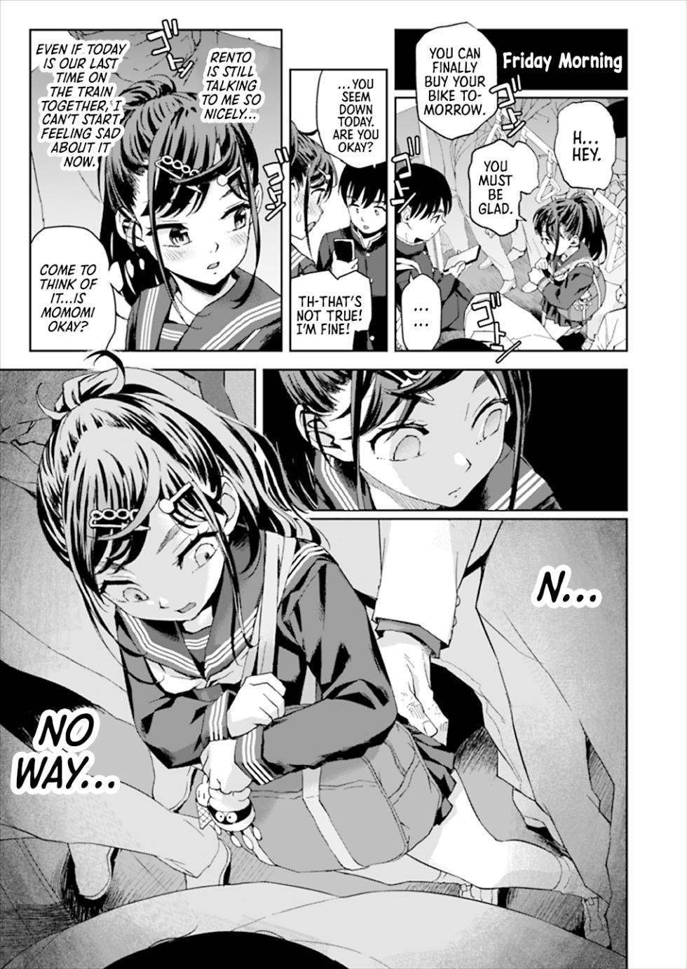 [Tetchan Hato (Minasuki Popuri)] Chikan wa Yurusanai!! | Molestation is Unforgivable! [English] [Morally Bankrupt Wizard Translations] [Digital] - Page 12
