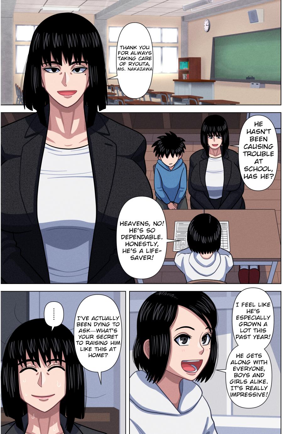 [Gin Eiji] Hahaoya to Tannin no Sensei ga Sex shite Shimaimashita. | My mom & Homeroom Teacher Ended Up Having Sex [English] - Page 3