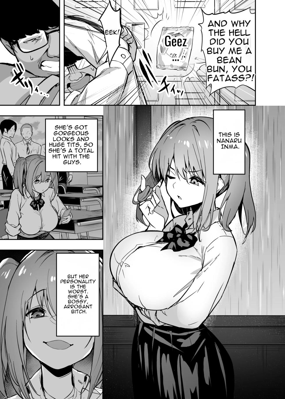 [Takurowo-dou (Takurowo)] Namaiki Gal o Succubus ni Shite Oshioki Shitatta Ken [English] - Page 4