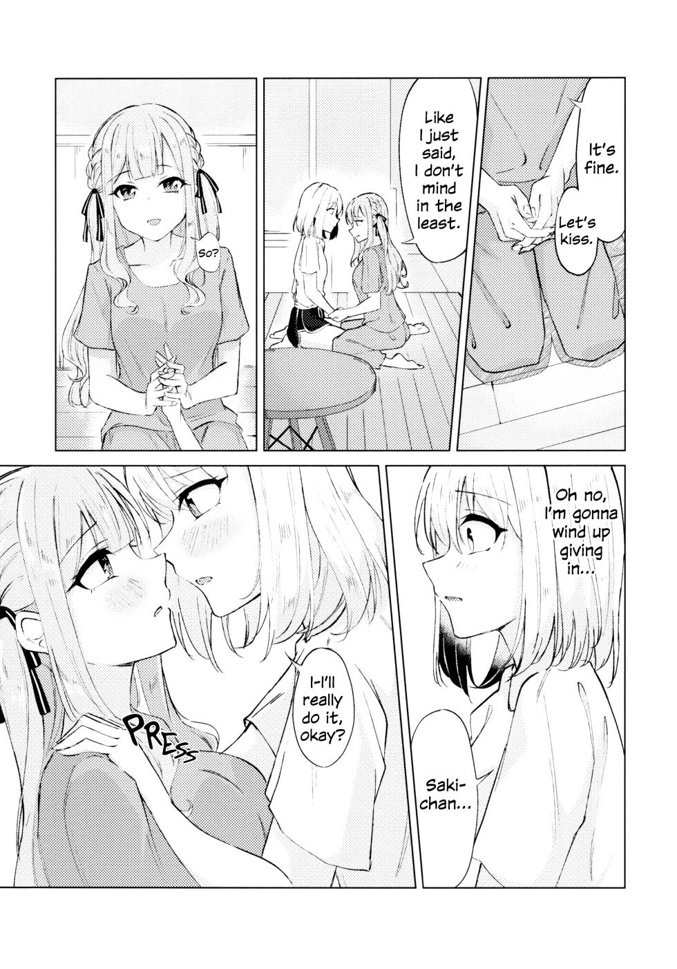 (Comic Treasure 46) [Shinryoku Chabaen (Chibi Chosu)] Yaneura Heya no Touhikou | Escape in the Hideaway (BanG Dream! Ave Mujica) [English] - Page 9
