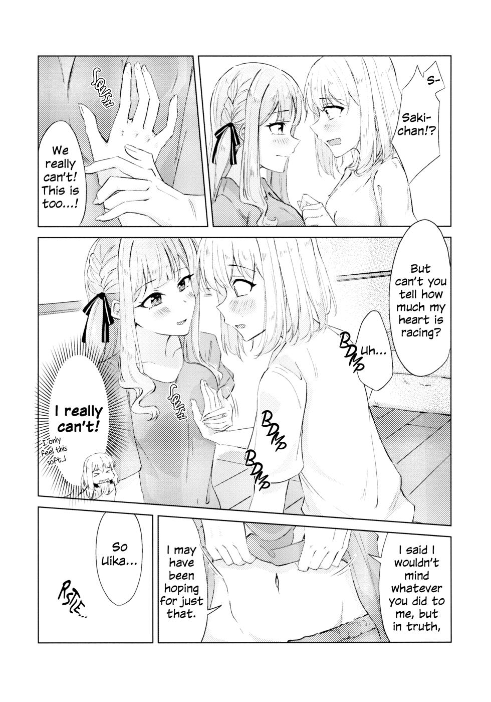 (Comic Treasure 46) [Shinryoku Chabaen (Chibi Chosu)] Yaneura Heya no Touhikou | Escape in the Hideaway (BanG Dream! Ave Mujica) [English] - Page 12