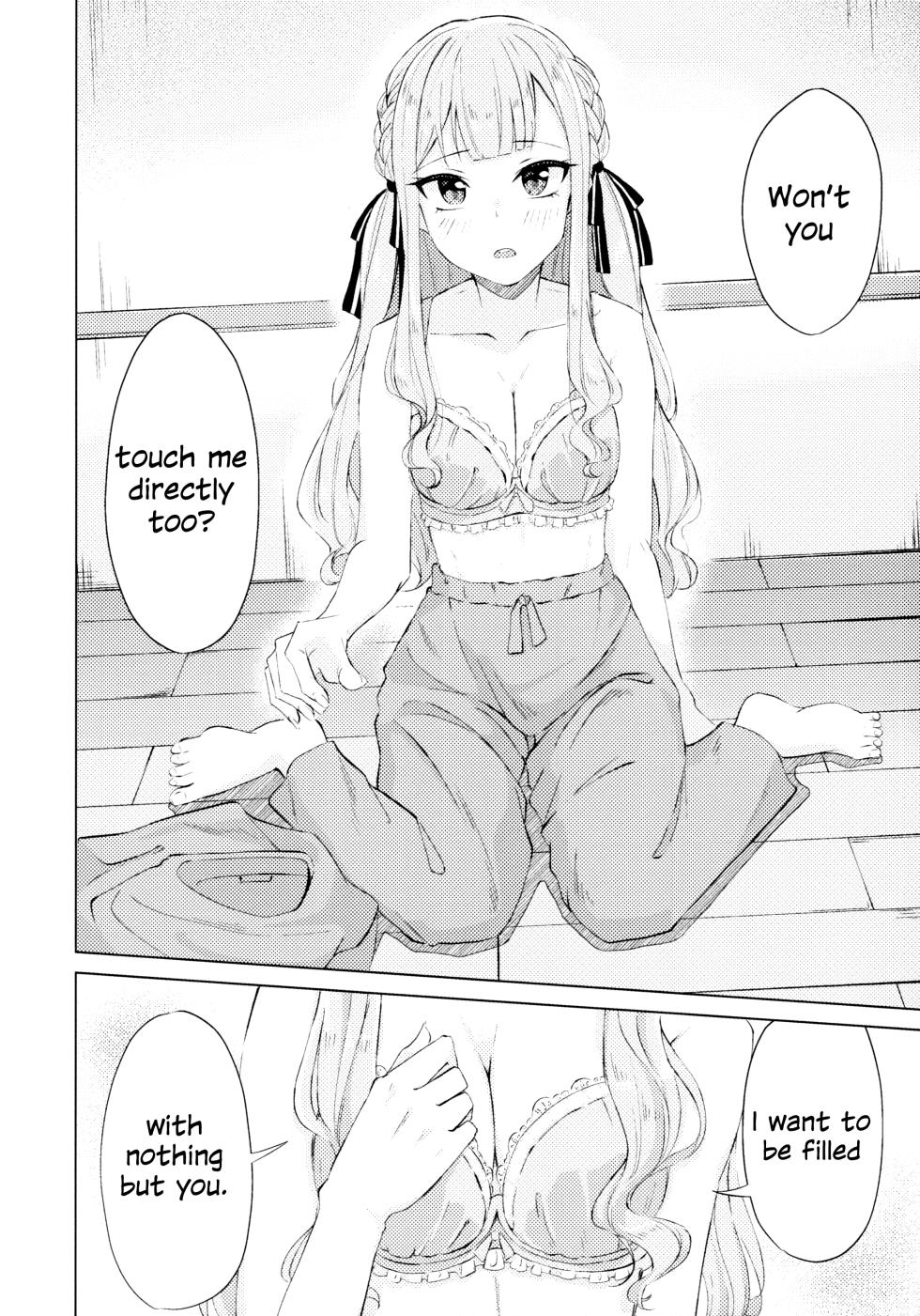 (Comic Treasure 46) [Shinryoku Chabaen (Chibi Chosu)] Yaneura Heya no Touhikou | Escape in the Hideaway (BanG Dream! Ave Mujica) [English] - Page 13