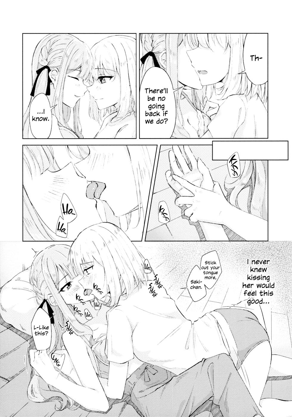 (Comic Treasure 46) [Shinryoku Chabaen (Chibi Chosu)] Yaneura Heya no Touhikou | Escape in the Hideaway (BanG Dream! Ave Mujica) [English] - Page 14