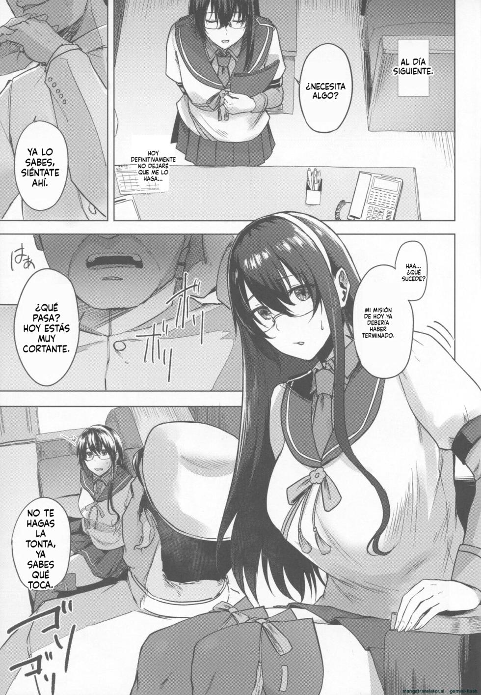 (Gunreibu Shuho Reiwa Yonnen Shuuki) [Toushitu Catapult (Tadano Mezashi)] Ooyodo Konna Hazu de wa (Kantai Collection -KanColle-) [Spanish] - Page 6