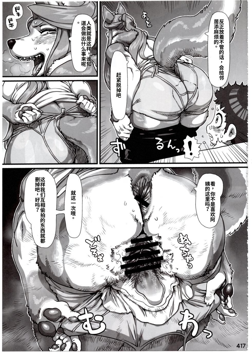 (C93) [Mayoineko (Nezumin)] Untitled (Kemokko Lovers 8) [Chinese] - Page 9
