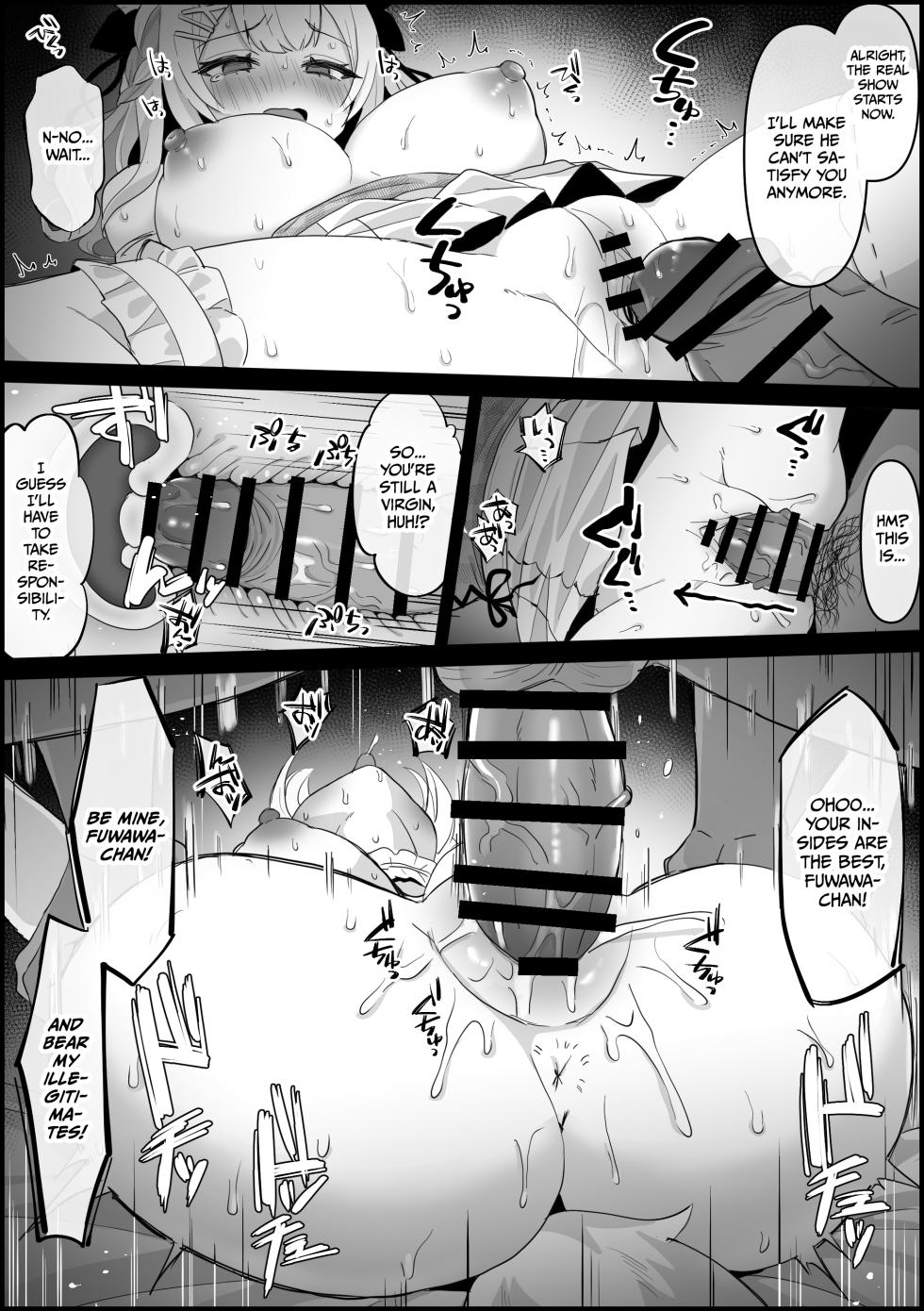 [Kokemomo] Fuwawa gets impregnated by her boyfriend's father ※NTR (Hololive) [English] [Gagak_Ireng] - Page 5