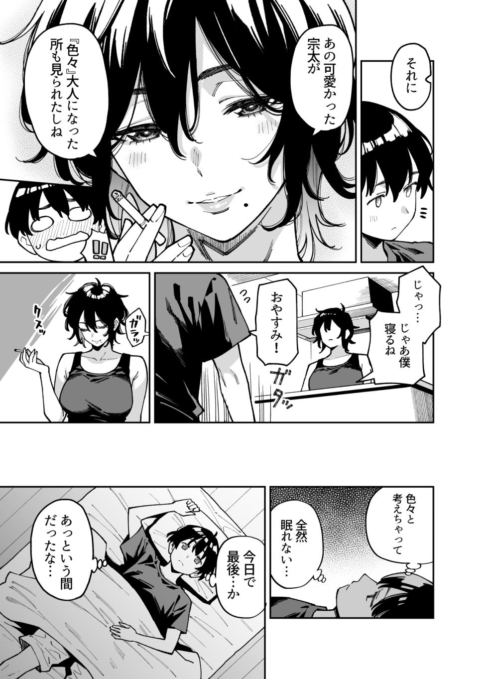 [宇宙船庄司号 (庄司二号)]いとこの姉ちゃんのおっぱいもんだらえっちすることになった話。 - Page 22
