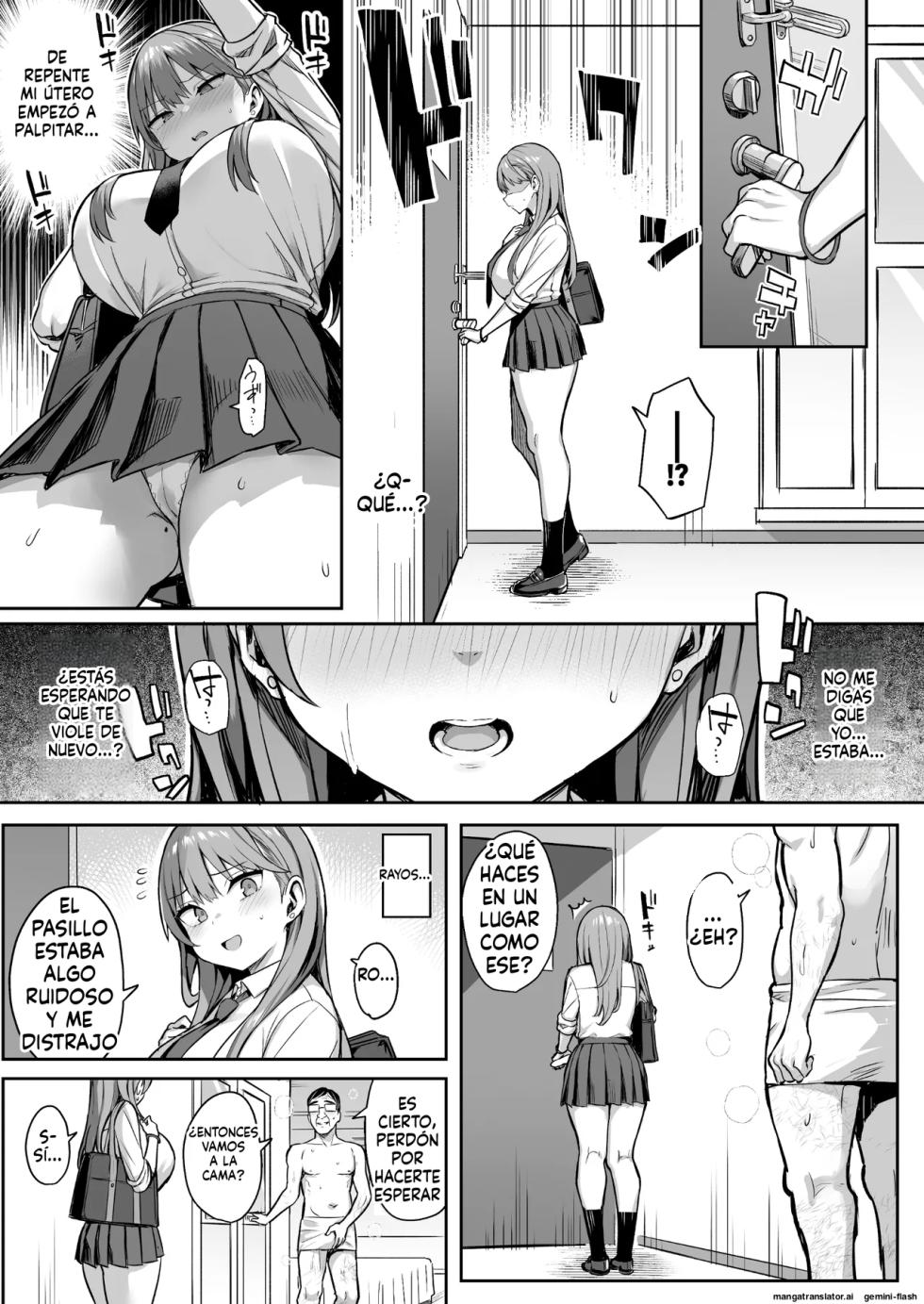 [Doushoku (Ichinomiya Yuuba)] Namaiki Papa Katsu Shoujo ni Seisai SEX  | Sexo de Castigo para la Chica Impertinente de las Citas Pagadas  [Spanish] [Digital] - Page 23