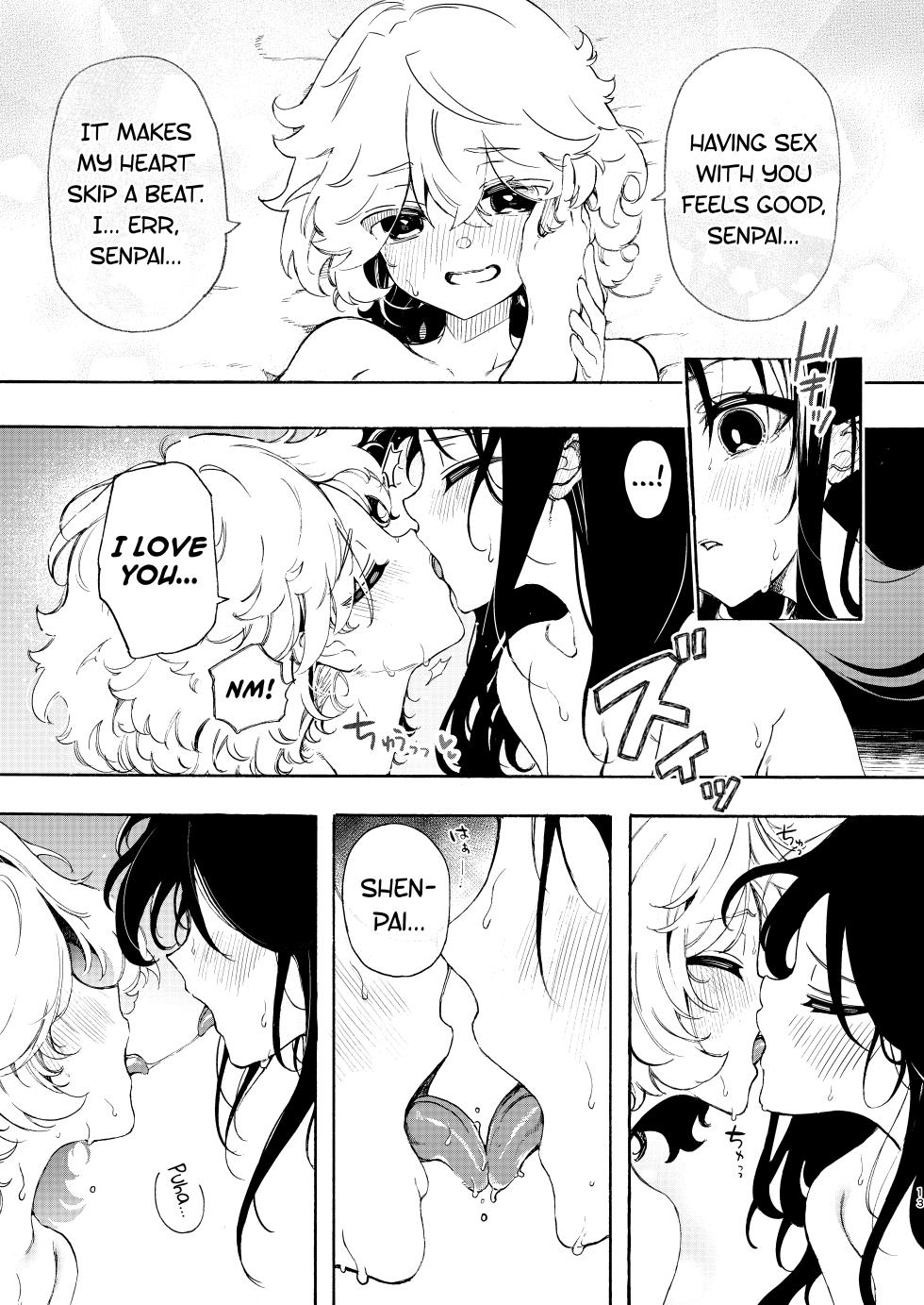 [Noyama] Circle no Senpai to Dekiai Ecchi [English] [biribiri] [Digital] - Page 13