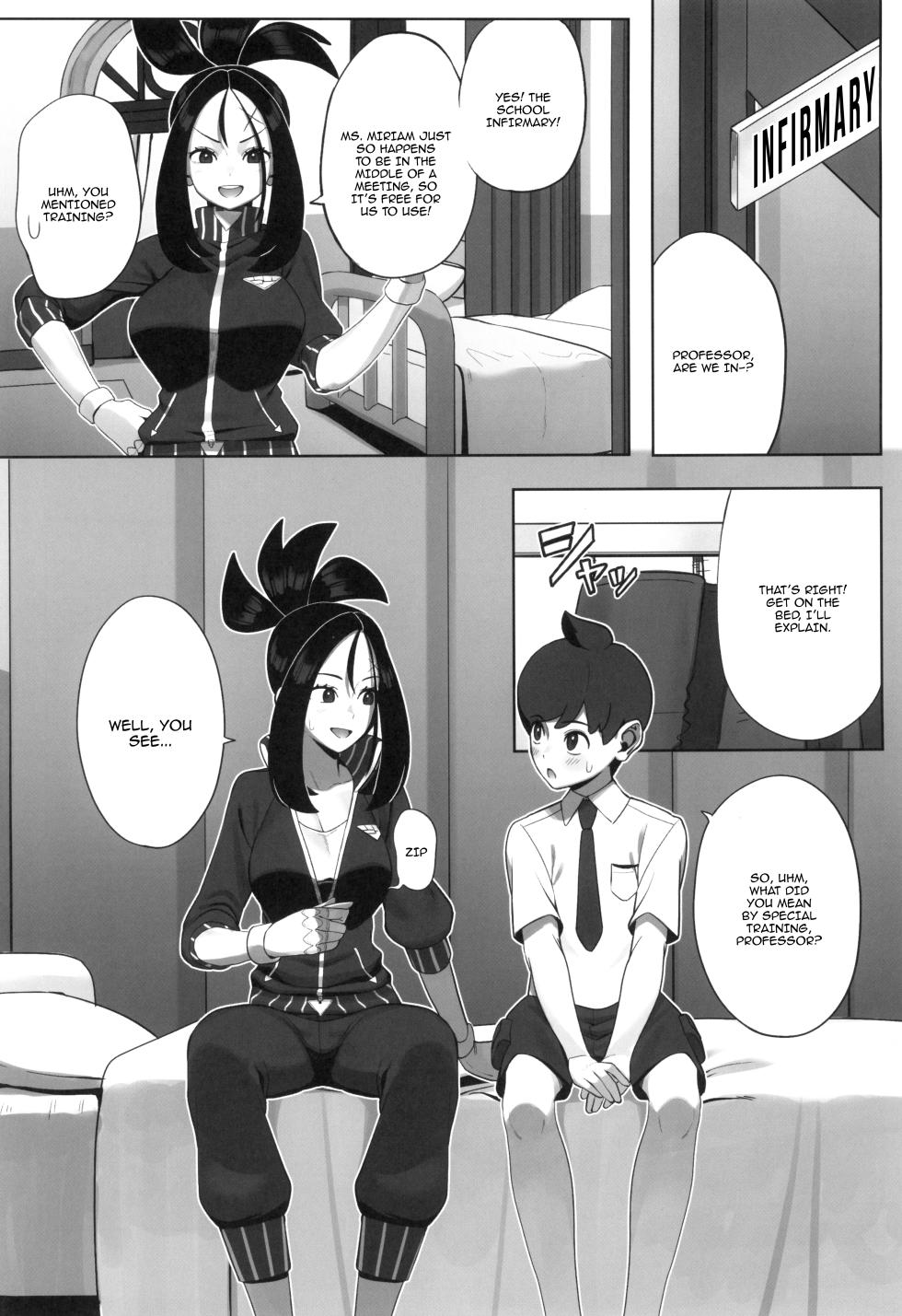 (C107) [Sumibiyaki Humburg (Chinka)] Osu! Kihada-sensei no Tokubetsu Juugyou | Osu! Professor Dendra's Special Lesson!  (Pokémon Scarlet and Violet) [English] {Doujins.com} - Page 6