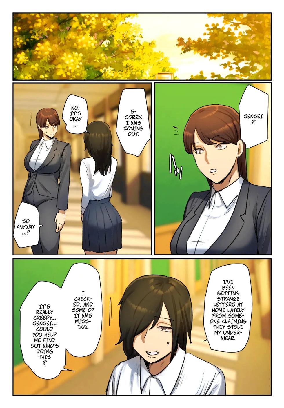 [Chotto B-sen] Strip Down To Your Underwear and Appologize To Your Student -- Seito no Shitagi o Tsukete Shazai Shiro [Full Color-ban] - Page 35