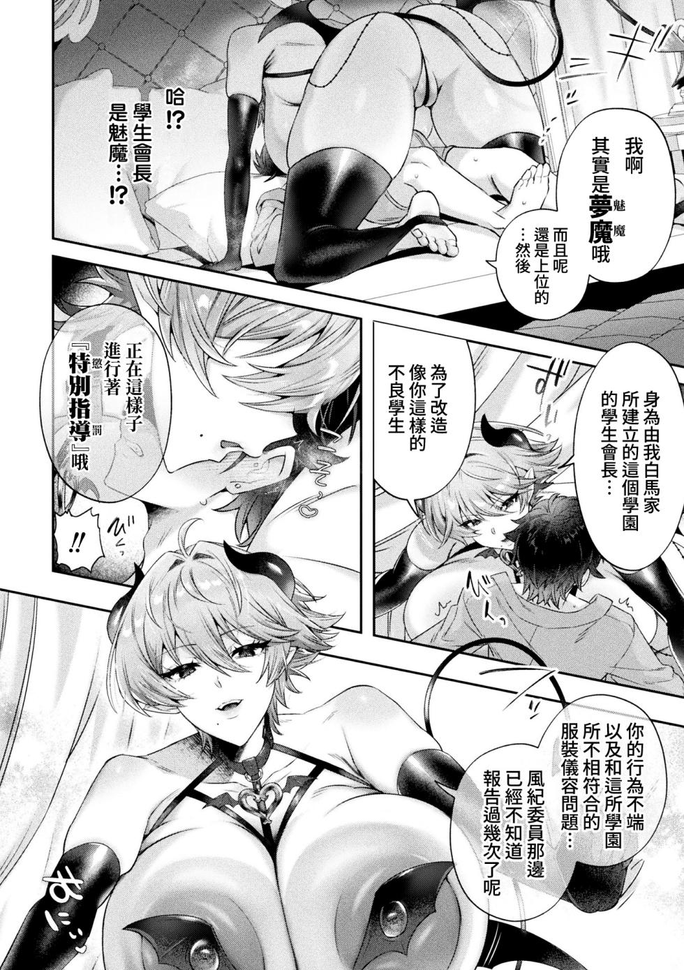[Chuturn] succubus no ōji-sama no ama~i oshioki (Bessatsu Comic Unreal Jingai Onee-san ni Yoru Mazo Kaihatsu Vol. 2 "Denshi Shoseki Ban") [Chinese] [Amerins漢化] - Page 7