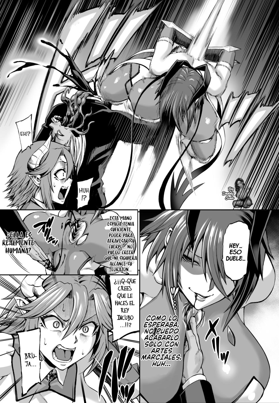 [Aodouhu (Neromashin)] Taimanin Shiranui Ingoku Ryoujoku Ochi Hen｜Taimanin Shiranui׃ Lascivo Infierno de Humillación y Corrupción (Taimanin Yukikaze) [Spanish] [BigDaddy Scan] [Digital] - Page 6