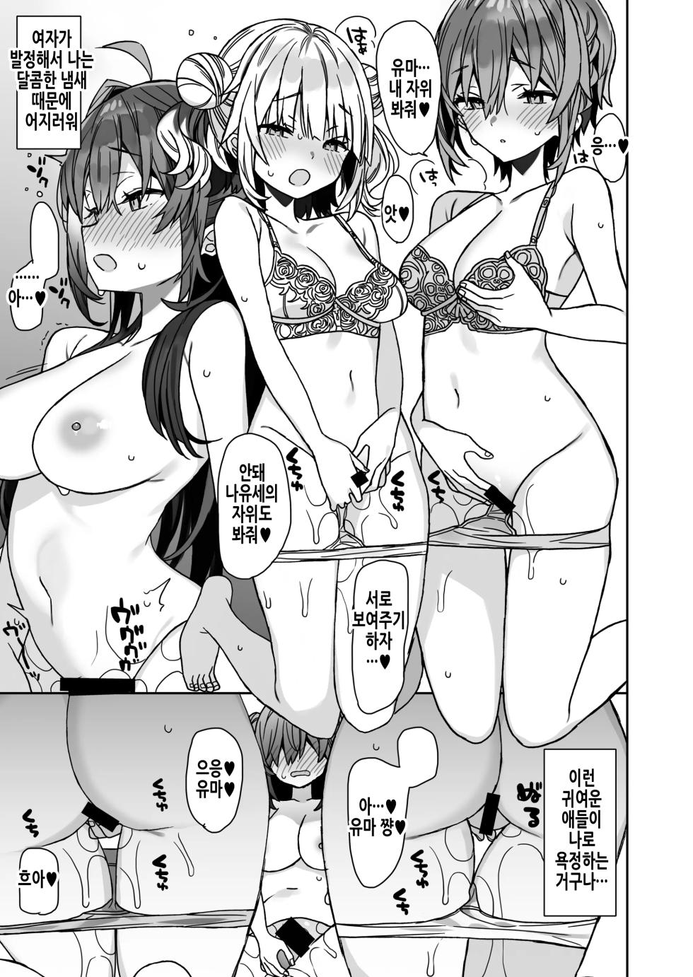 [ciaociao (Araki Kanao)] Nyotaika Shita Ore no Tadareta Kyuujitsu Seikatsu | 여체화한 나의 문란해진 휴일생활 [Korean] [Digital] - Page 20