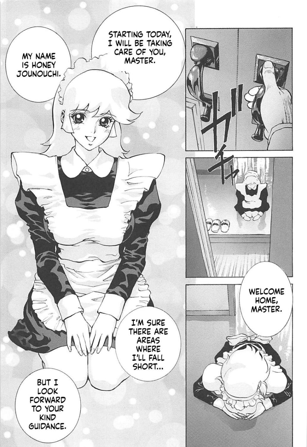 (C76) [Human High-Light Film (Shiosaba)] Naisho no Honey 2 (Cutey Honey) [English] [MTL] - Page 2