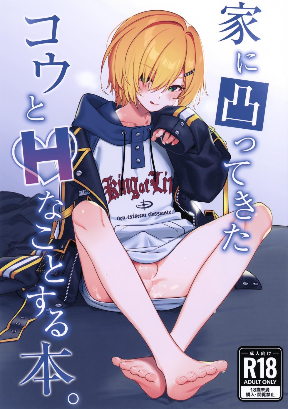 (#Nijisousaku 11) [Hamehame Service Area (Cr-R)] Ie ni Totte Kita Kou to Ecchi na Koto Suru Hon. (Uzuki Kou) - Page 1