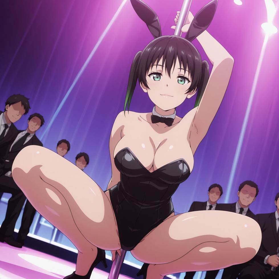 AI_Bahama Takasaki Yuu – Love Live Pole Dancing NSFW Photobook (IL) [AI Generated] - Page 16