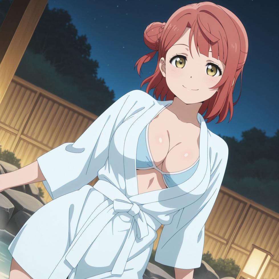 AI_Bahama Ayumu Uehara – Love Live Onsen NSFW Photobook (IL) [AI Generated] - Page 2