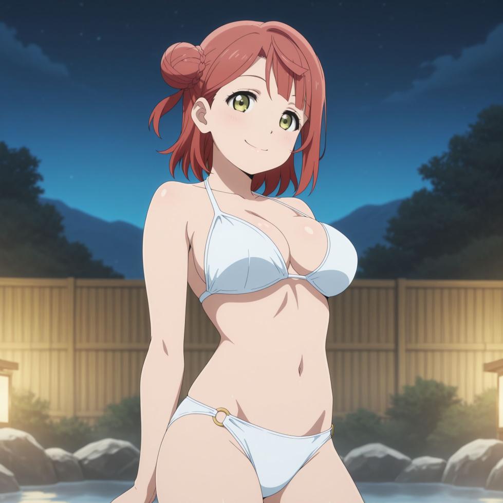 AI_Bahama Ayumu Uehara – Love Live Onsen NSFW Photobook (IL) [AI Generated] - Page 11