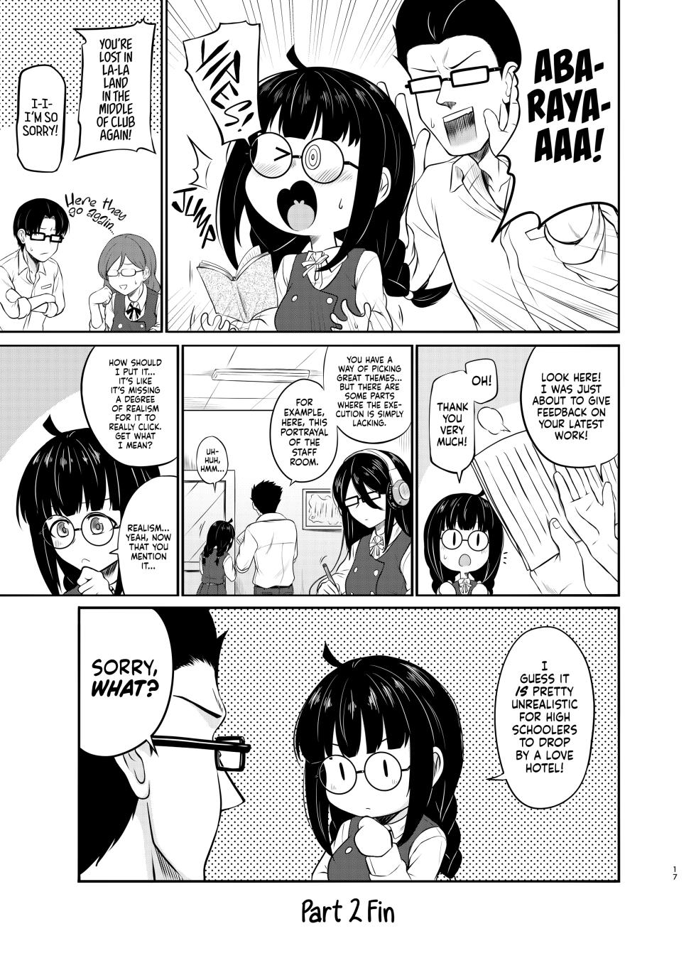 [MELODIYA (Rodion)] Megane Kouhai no Mousou Ero Shousetsu ー The Bespectacled Junior's Smut Fantasy Novel [English] [head empty] [Digital] - Page 18