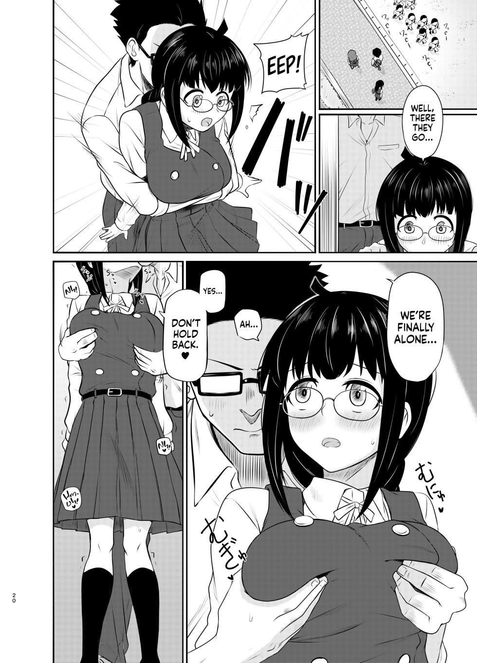 [MELODIYA (Rodion)] Megane Kouhai no Mousou Ero Shousetsu | The Bespectacled Junior's Smut Fantasy Novel [English] [head empty] [Digital] - Page 21
