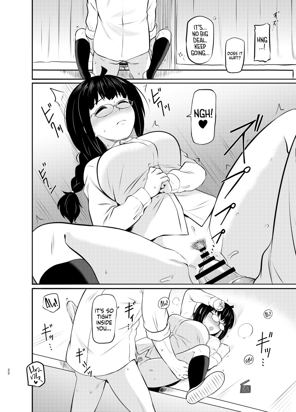 [MELODIYA (Rodion)] Megane Kouhai no Mousou Ero Shousetsu | The Bespectacled Junior's Smut Fantasy Novel [English] [head empty] [Digital] - Page 23