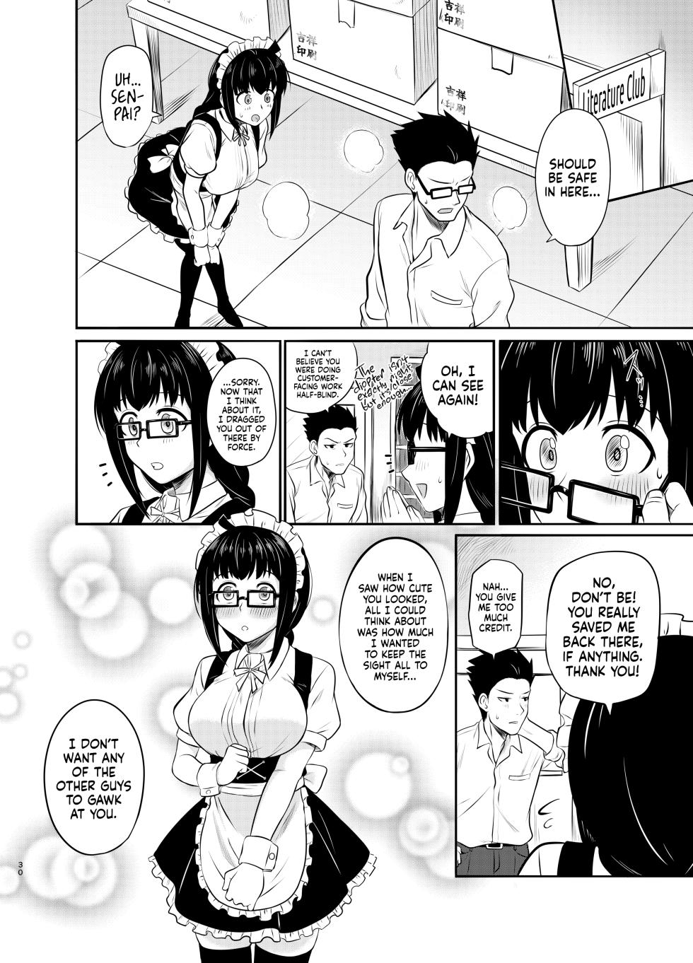 [MELODIYA (Rodion)] Megane Kouhai no Mousou Ero Shousetsu ー The Bespectacled Junior's Smut Fantasy Novel [English] [head empty] [Digital] - Page 31