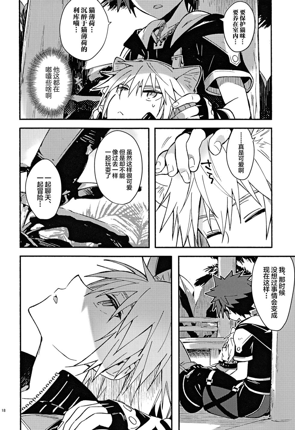 (C94) [esto (Ninomotoko)] Mahoni Kakerareta (Kingdom Hearts) [Chinese] - Page 17