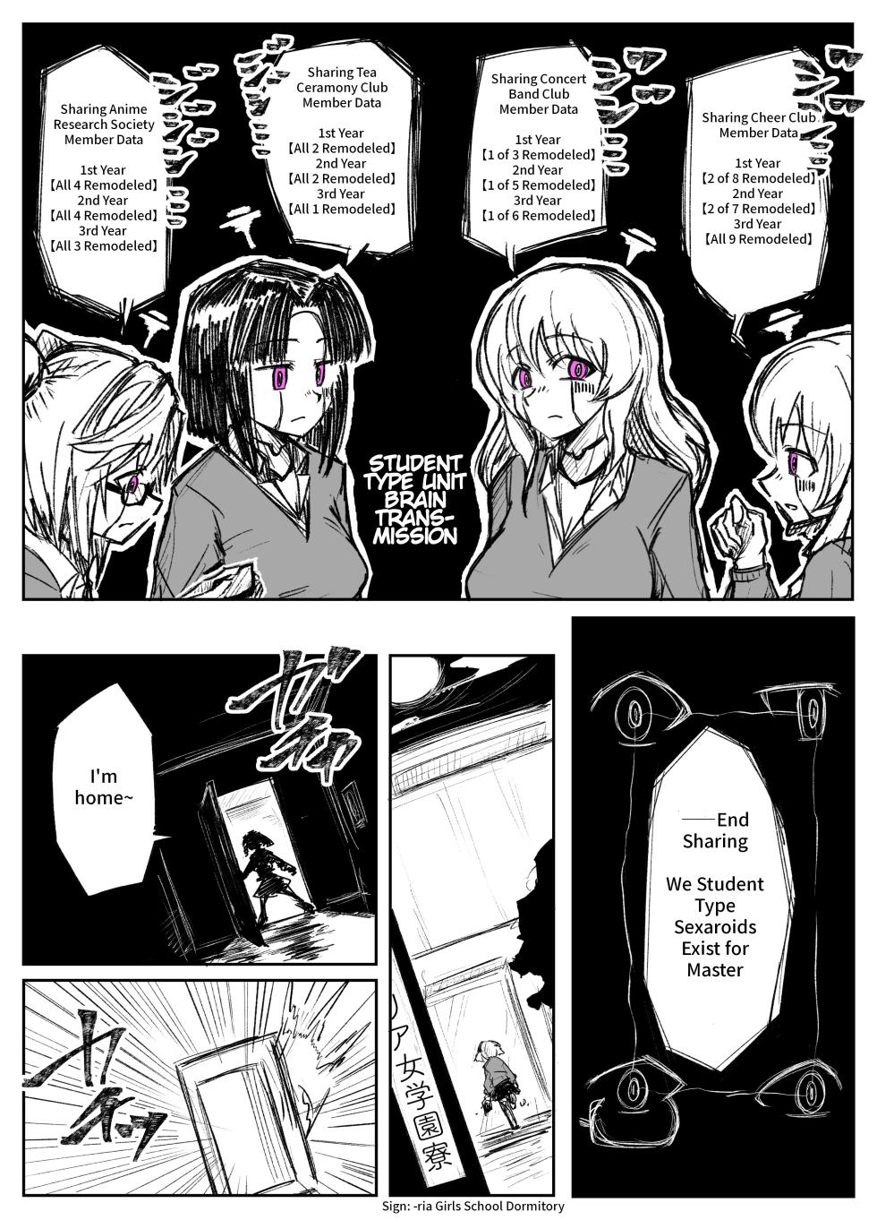 [Tousyoku] Girls School Mechanization Manga 1-7 [English] - Page 19