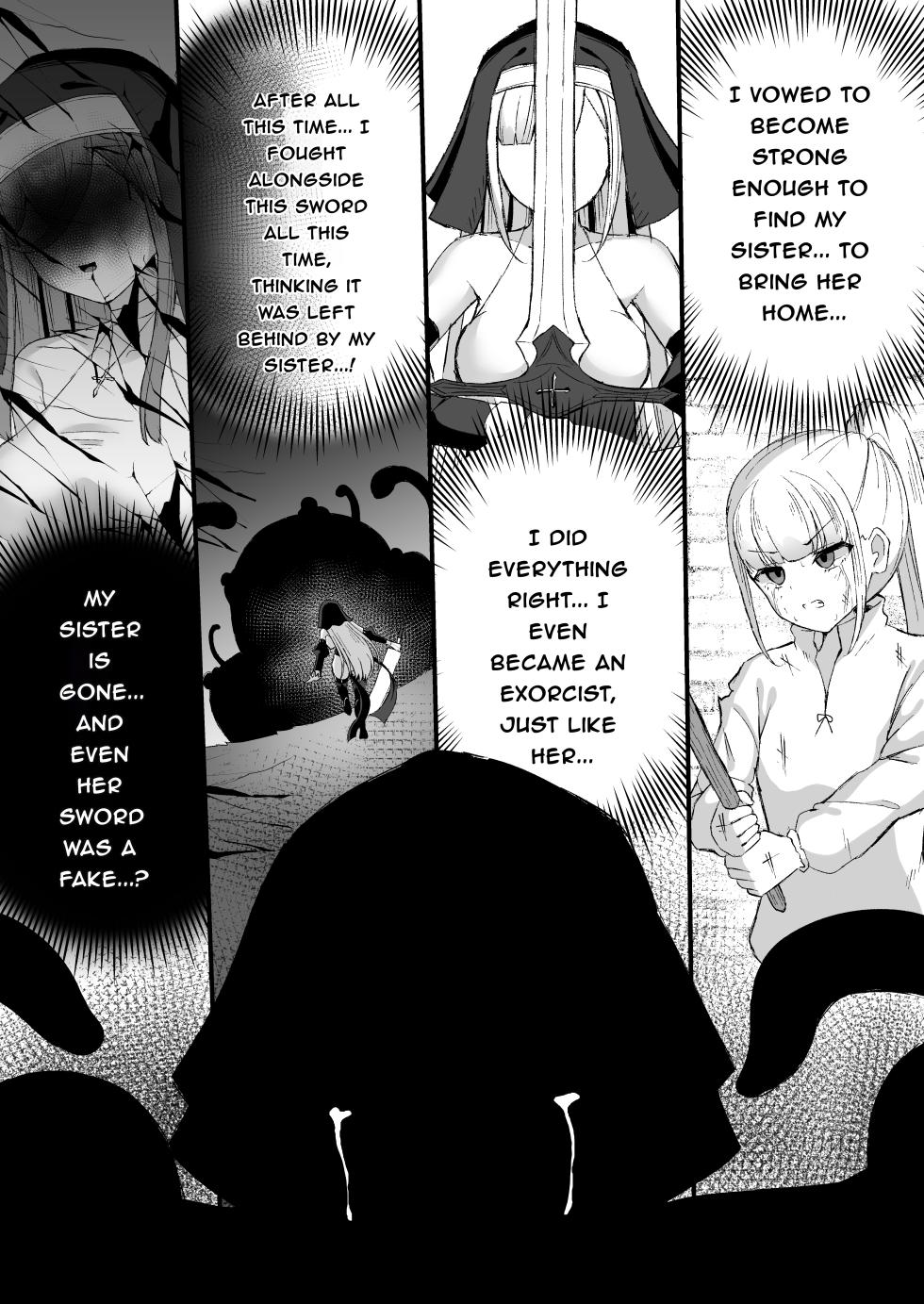 (C107) [Tamazushi (Shiratama)] Sugoude Shisutā ga Seiken ni Makasare-ru Hanashi - Story of an Elite Sister Being Bested by Holy Sword (Original) [English] [DL Version] - Page 34