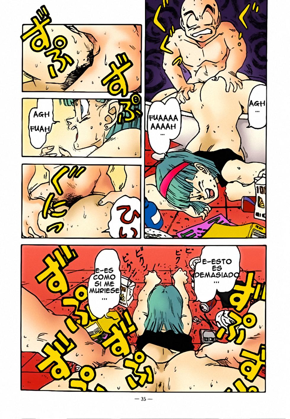 [Ogata Satomi] Aim at Planet Namek! Colorized / ¡En Camino al Planeta Namek! (Coloreado) [Spanish] - Page 11