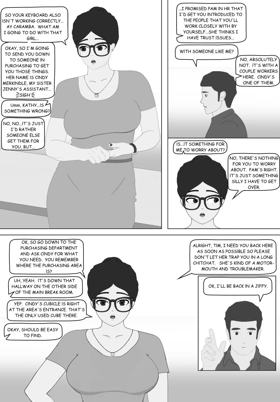 Naughty Business, Chapter 1 "Tim's First Day" - Page 2