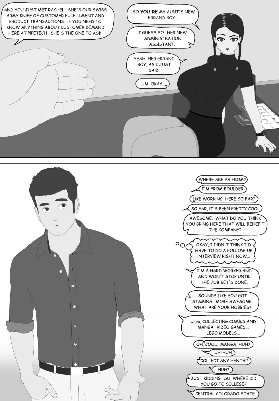 Naughty Business, Chapter 1 "Tim's First Day" - Page 19