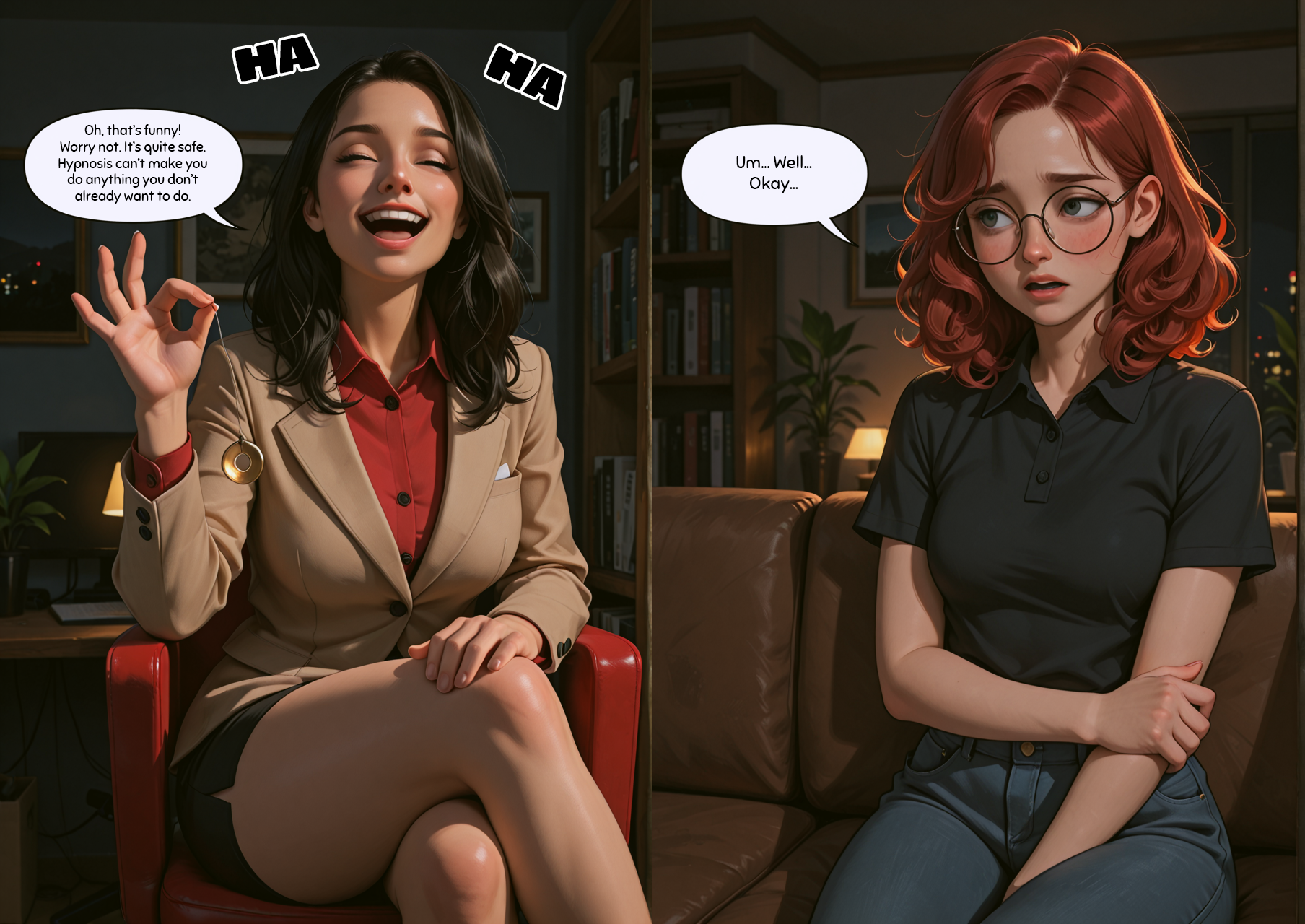 Hypnotherapy for Thumbsucking [AI Generated] (diaper, hypnosis) - Page 14