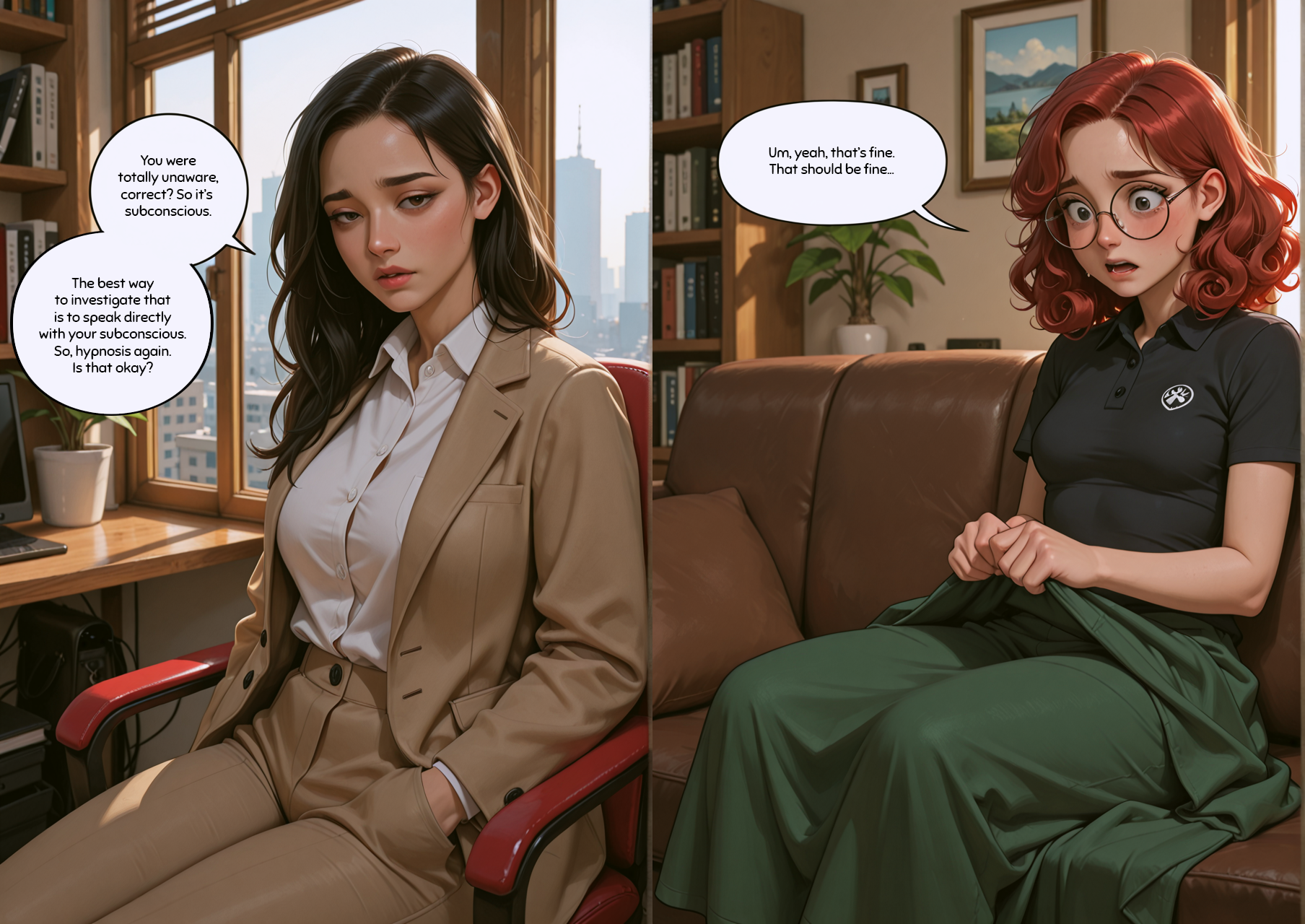 Hypnotherapy for Thumbsucking [AI Generated] (diaper, hypnosis) - Page 36
