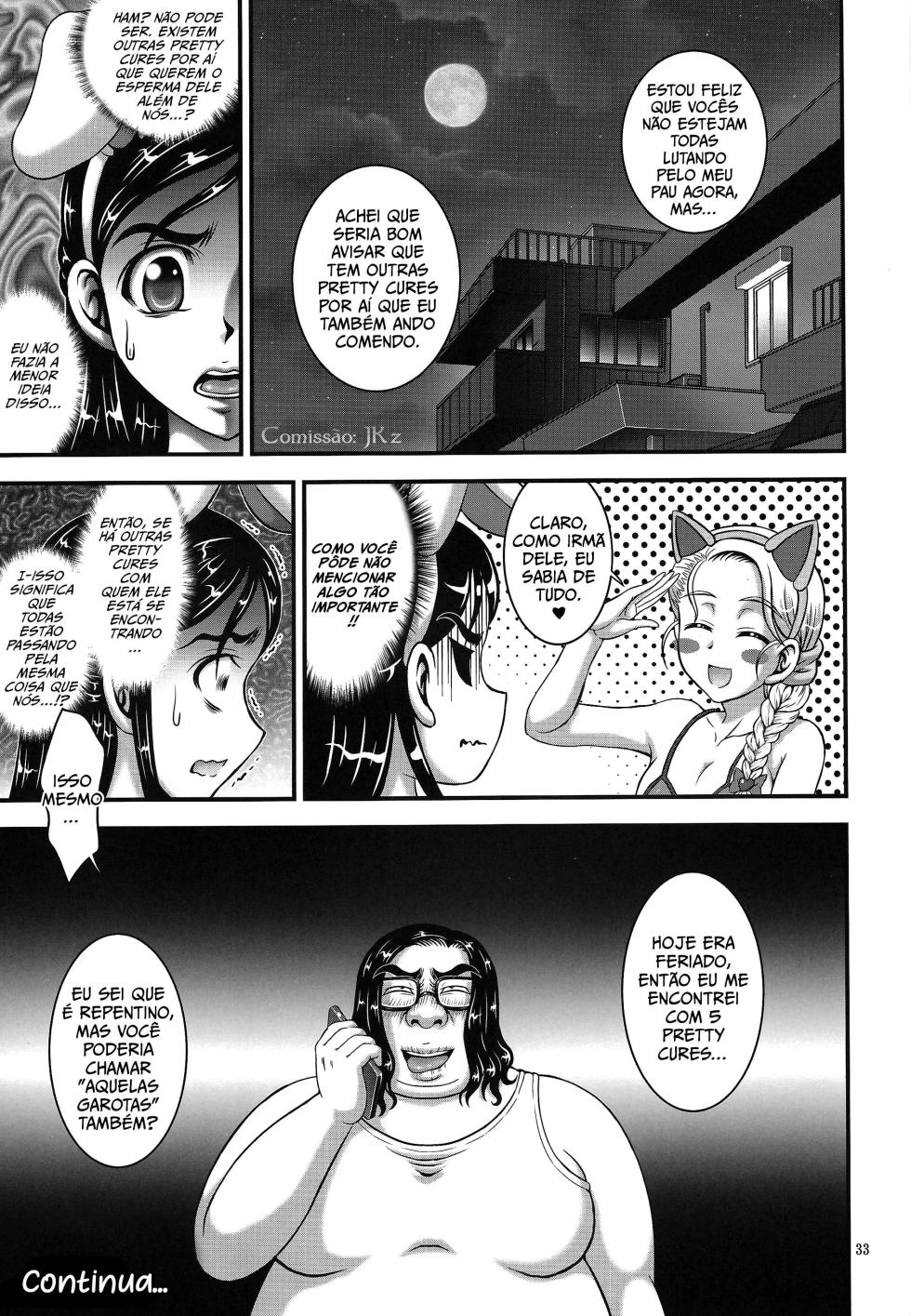 (C87) [Kuroyuki (Kakyouin Chiroru)] Ore Yome Ranking 1 (Futari wa Precure) - Page 34