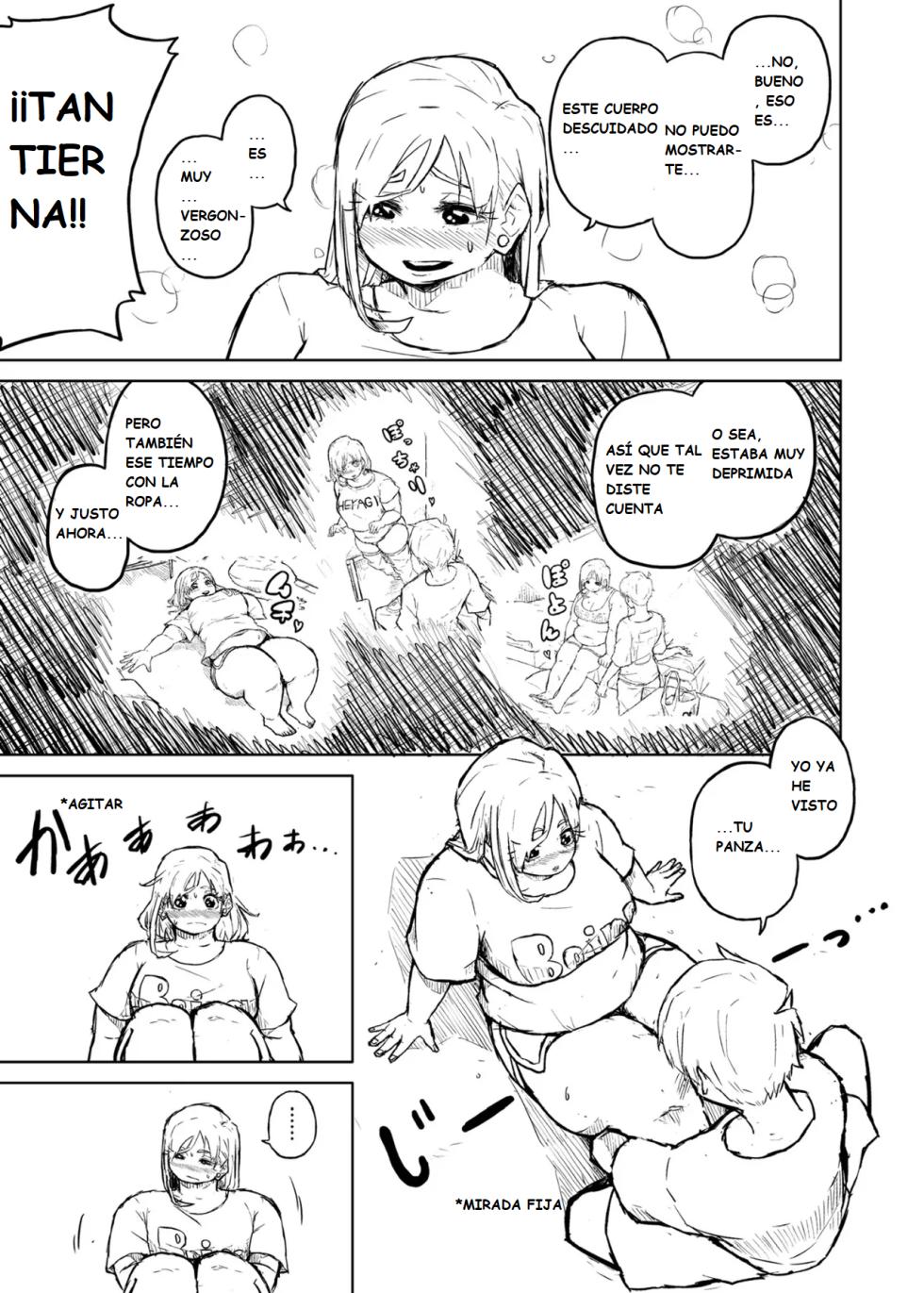 [Pocchari wa sekai o sukuu] Chubby Girlfriend [Español] - Page 31