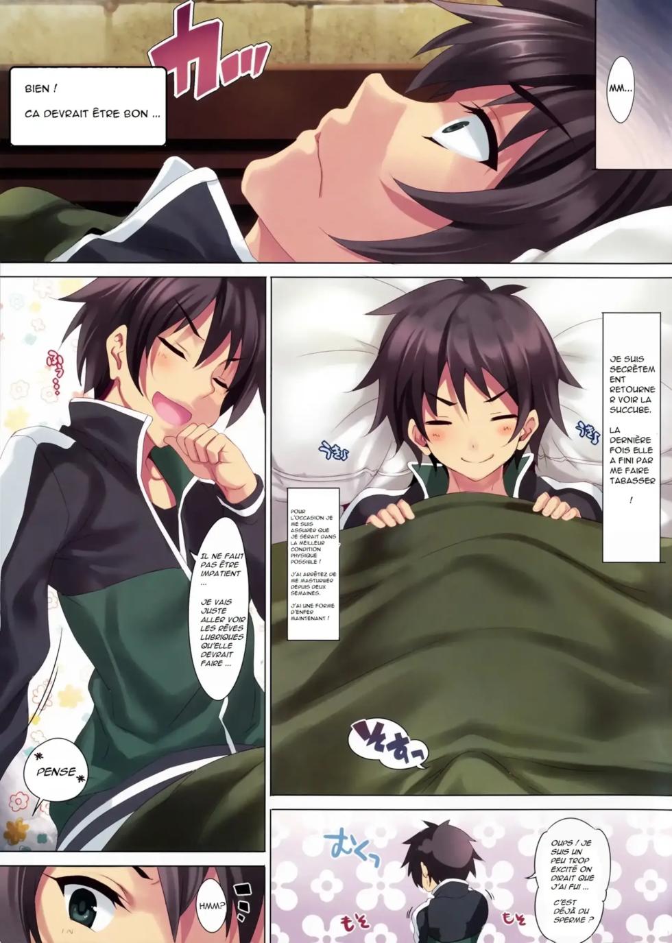 [clesta (Cle Masahiro)] CL-orz 49 (Kono Subarashii Sekai ni Syukufuku o!) [French] [Decensored] - Page 4