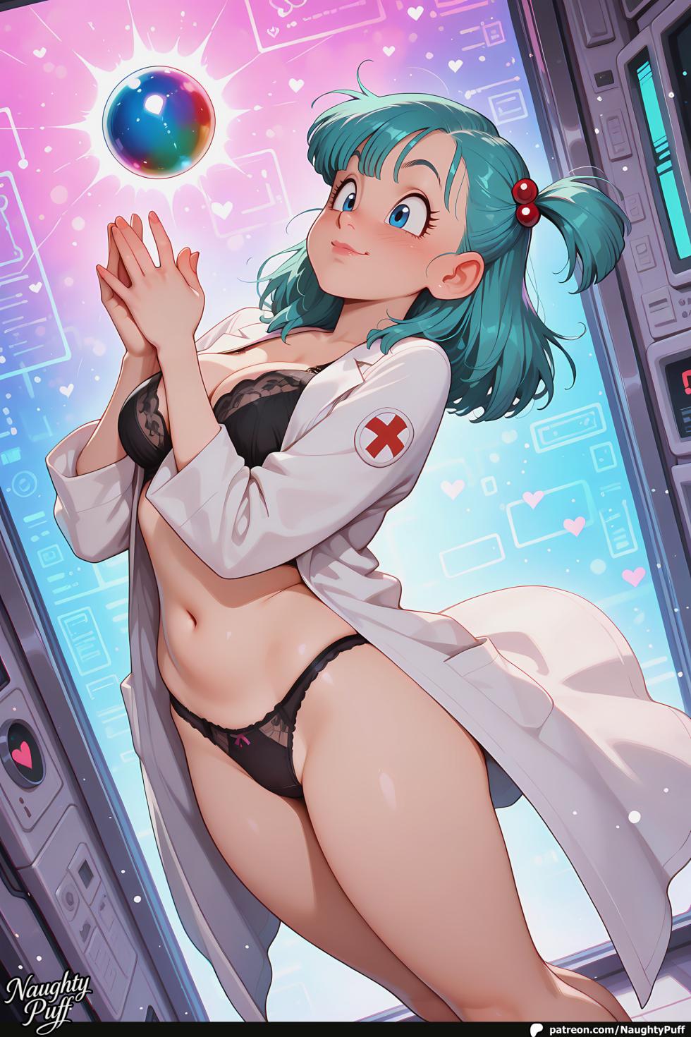 [NaughtyPuff] 🔧 Bulma – Technical Troubles, Private Fixes (108 Pics) 💙 [VIP Exclusive] (Patreon) [AI Generated] - Page 10