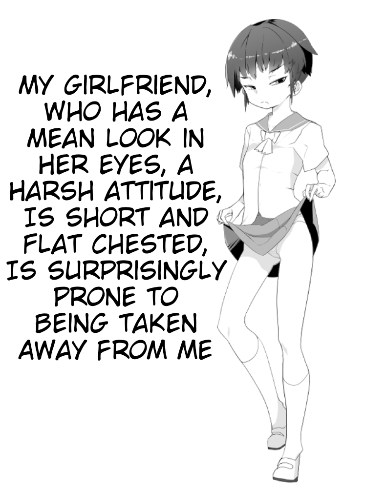 [Toon Worker (Tamuhi)] Metsuki ga Warukute, Taido ga Kitsu Kute, Chibi de Hinnyuu na Boku no Kanojo wa Angai Netorareru [English] - Page 1