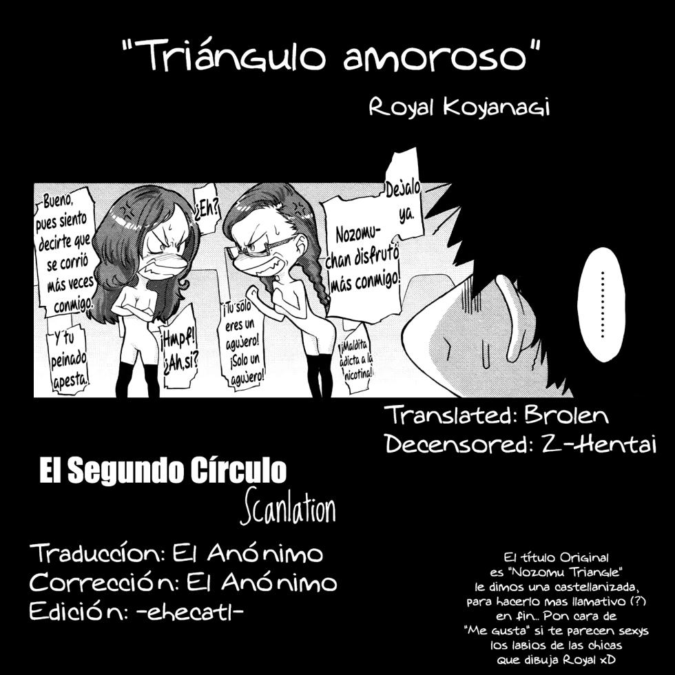 [Koyanagi Royal] Nozomu Triangle! | Triángulo Amoroso [Spanish] - Page 29