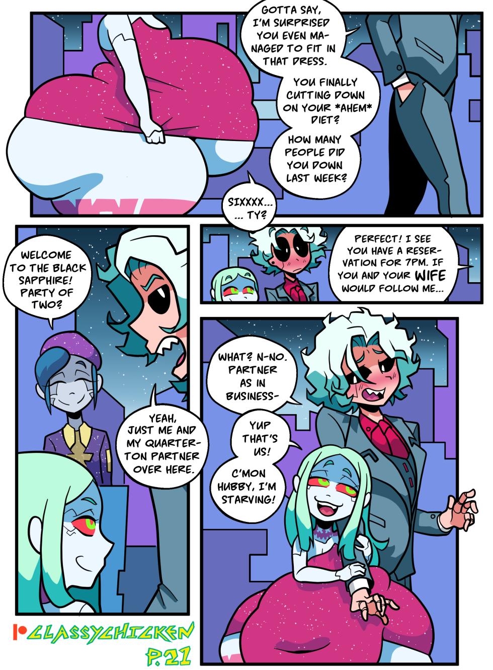 [ClassyChicken]Rebecca's Gonked Up Chrome[English] - Page 21