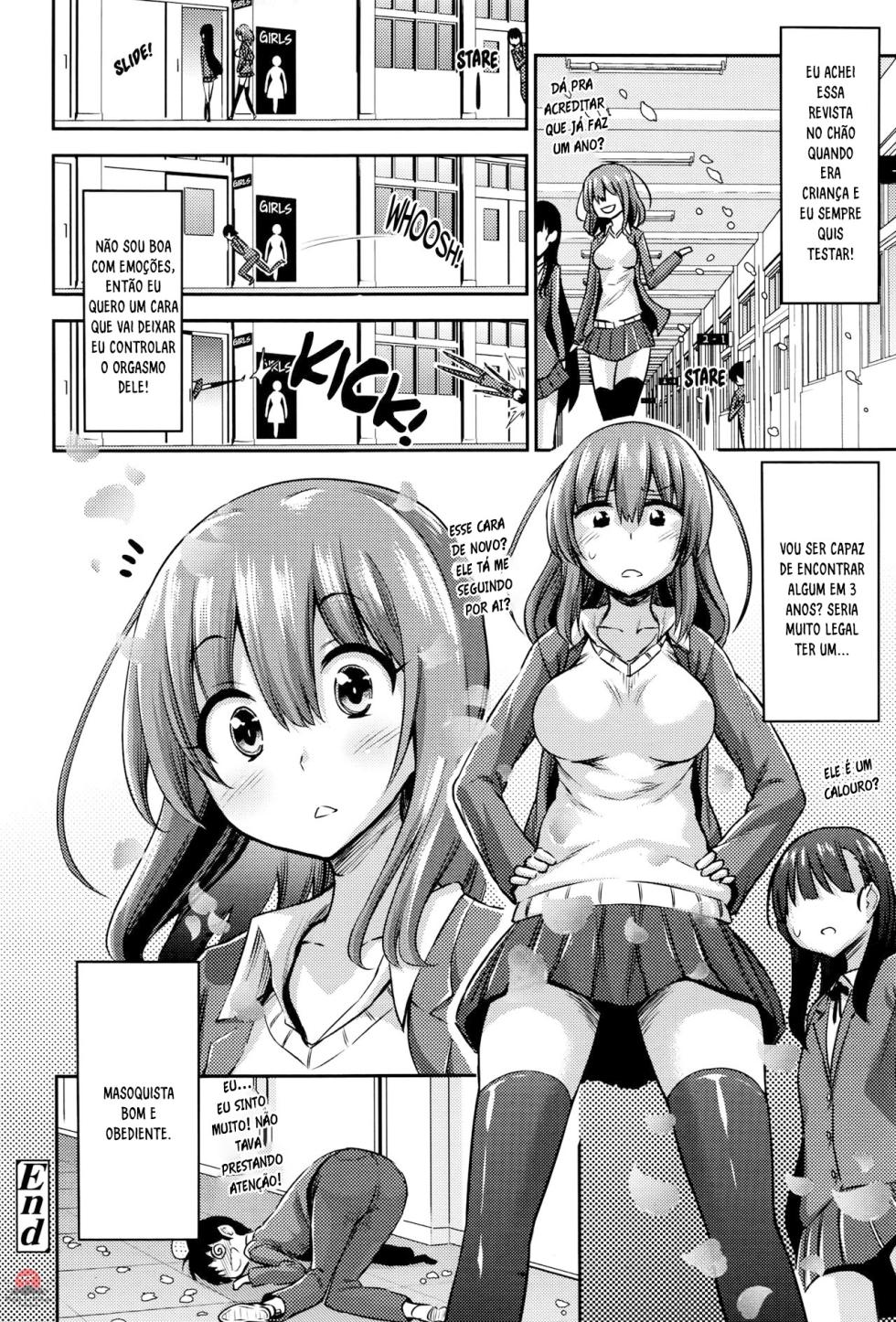 [Akai Mato] Atashi wa Kanri Kanri Kanrishitai | I wanna put someone under my control, control, control! (Girls forM Vol. 13) [Portuguese-BR] [Bakai.org] - Page 12