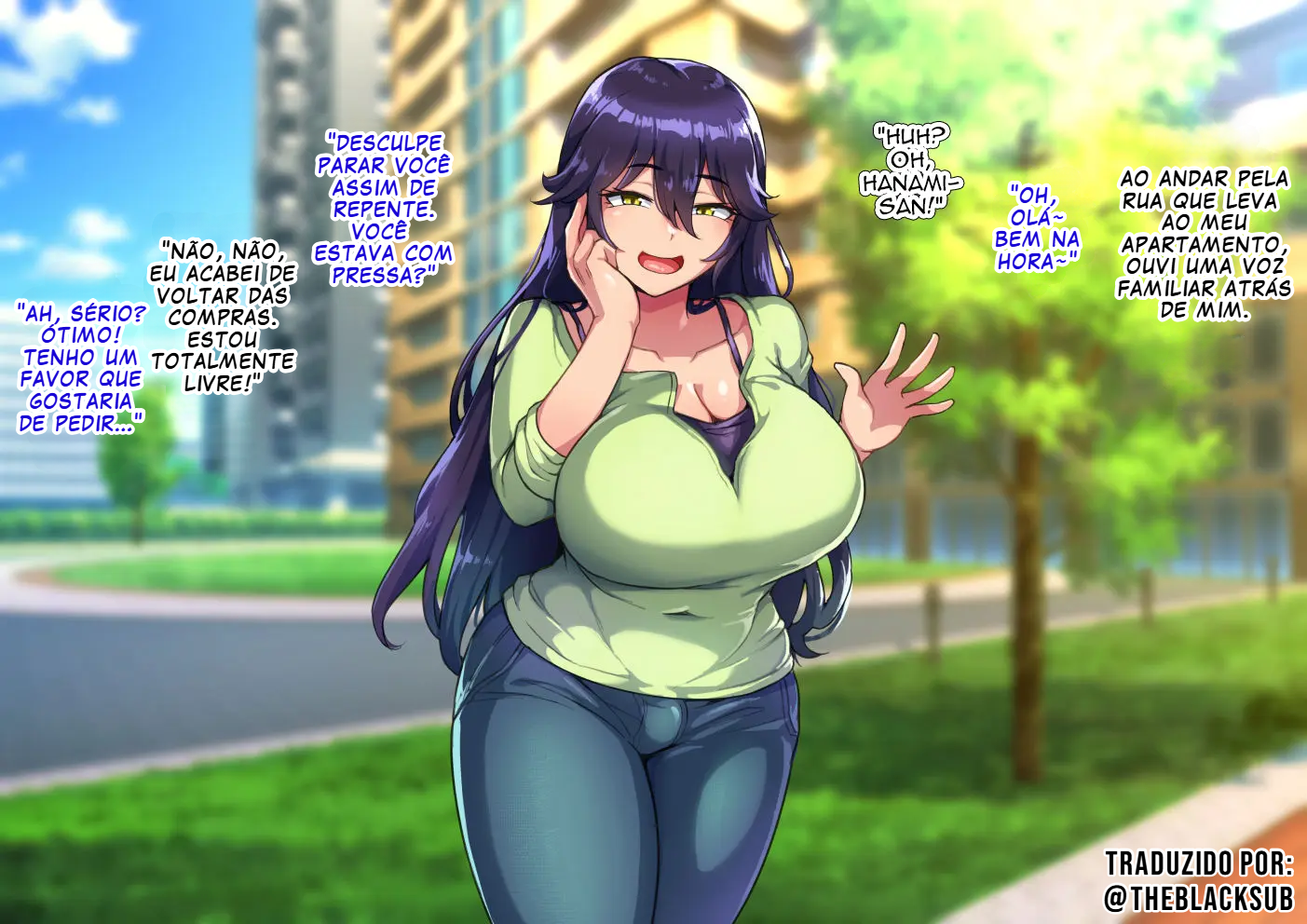 [Hagurumarokuro (Silver Radish)] Dosukebe Mesuiki Oyako no Yuuwaku Shemale Mama Hen [Portuguese-BR] [BLACKSUB] - Page 2